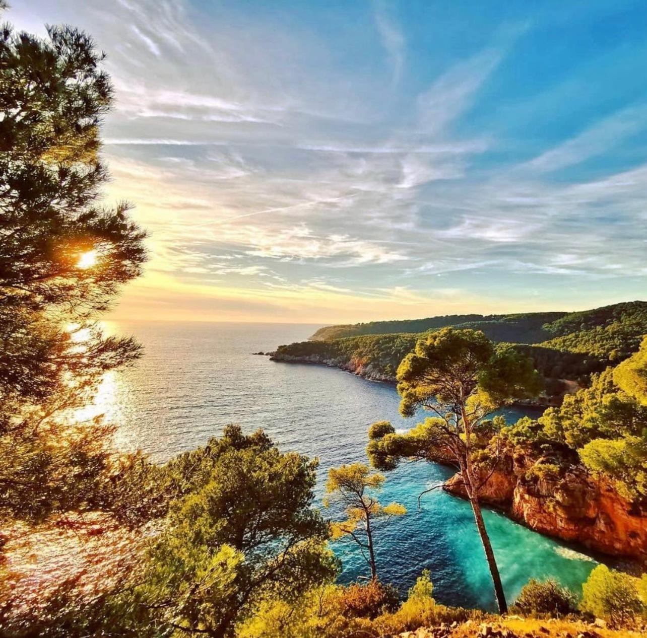 Logement Vue Mer Splendide - Situe A 50 Metres Du Bord De Mer Et 2 Minutes Des Plages - Bandolina エクステリア 写真
