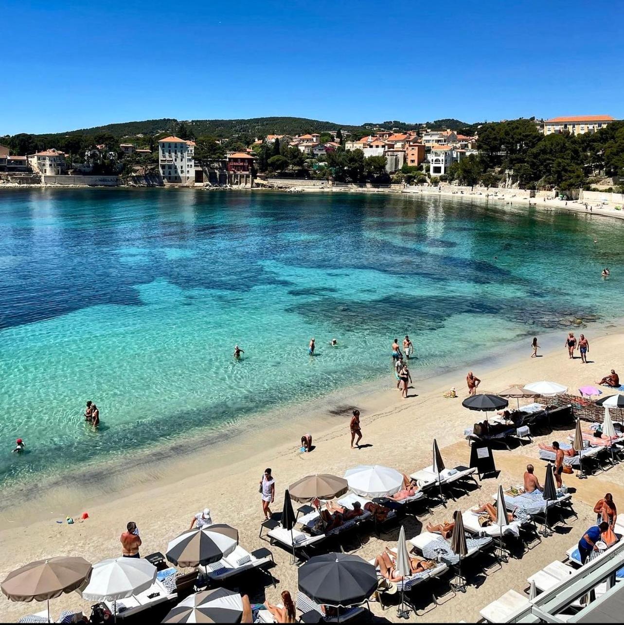 Logement Vue Mer Splendide - Situe A 50 Metres Du Bord De Mer Et 2 Minutes Des Plages - Bandolina エクステリア 写真